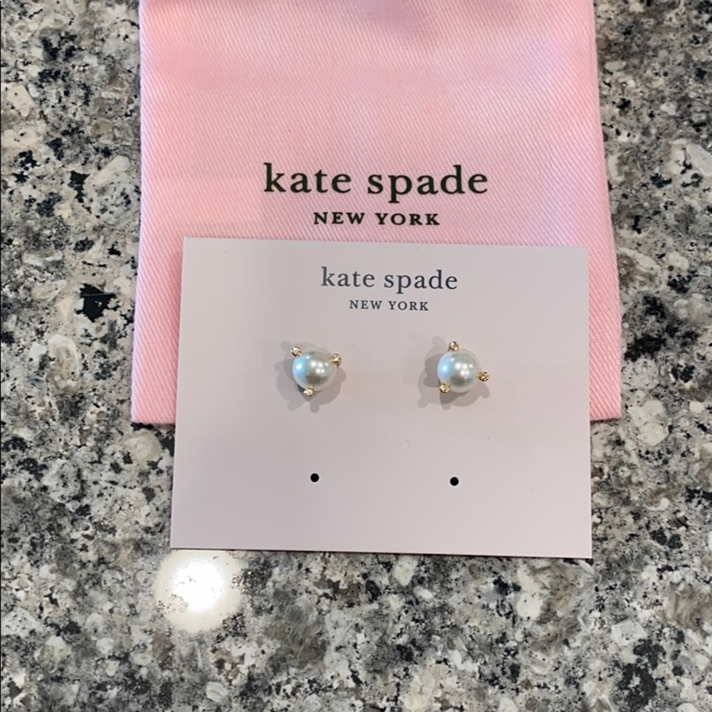 Kate Spade Pearl Stud Earrings